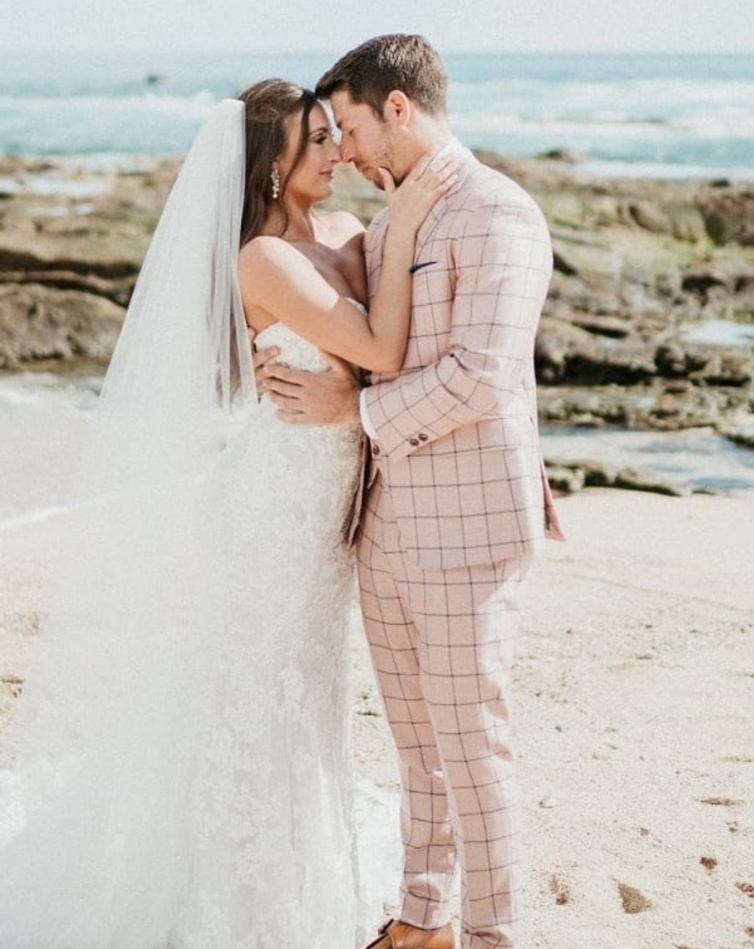 Woody Wilson white tuxedo garden wedding reception